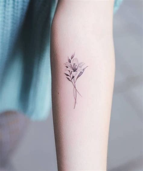 Lily Flower Tattoos Symbolism And Design Inspiration Military And