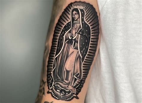 Virgen De Guadalupe Tattoo Design Ideas And Meanings Military And Veteran