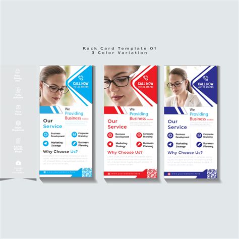 03 Rack Card Design Dl Flyer Design Rack Card Template For Your