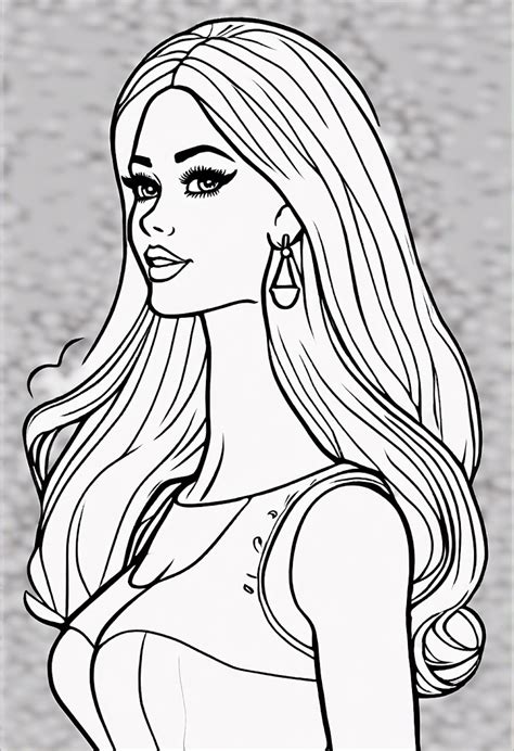 1 Barbie Coloring Pages Colorbliss Art