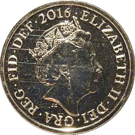 1 Pound Elizabeth Ii 5Th Portrait Royal Shield United Kingdom Numista