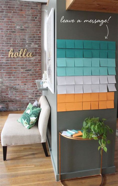 10 Amazing Ways To Use Sticky Notes In Your Decor Housetodecor Com