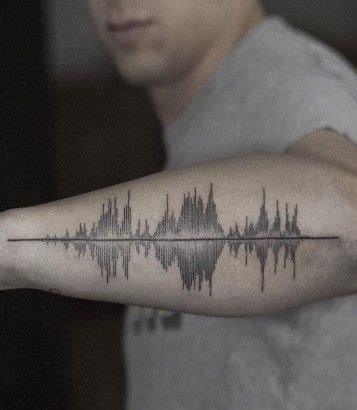 10 Beautiful Sound Wave Tattoos Ideas