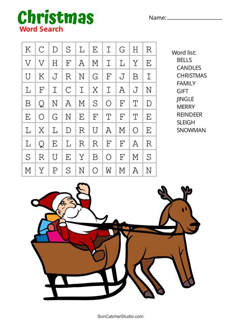 10 Best Free Printable Christmas Word Search Pdf For Free At Printablee