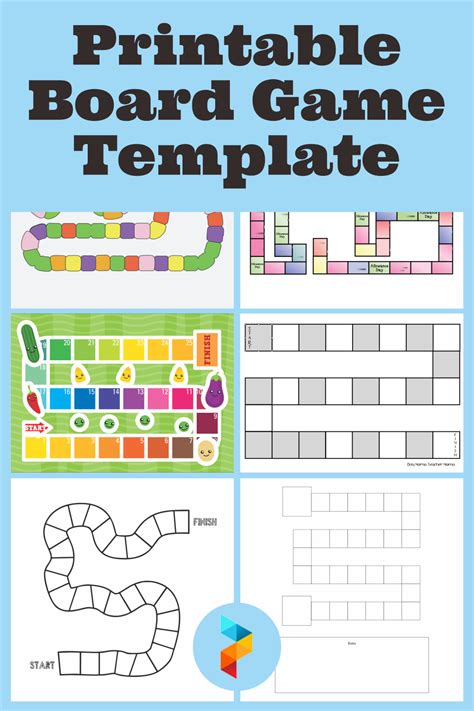 10 Best Printable Board Game Template Printable Board Games Board