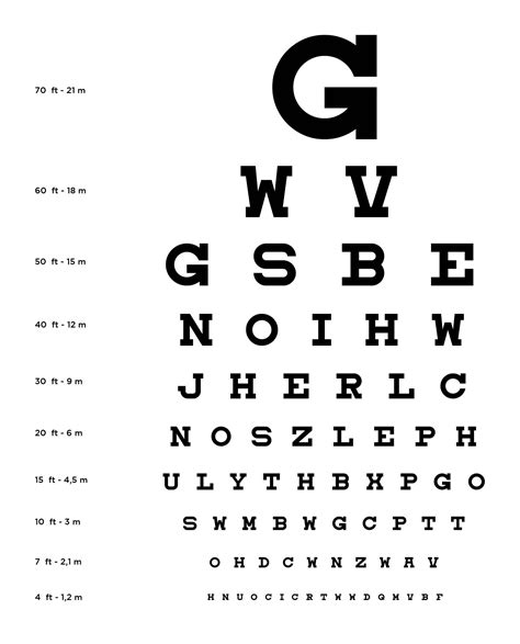 10 Best Snellen Eye Chart Printable Pdf For Free At Printablee Com