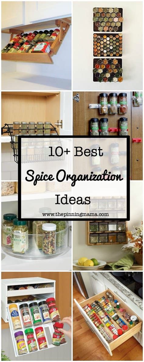 10 Best Ways To Organize Spices The Pinning Mama