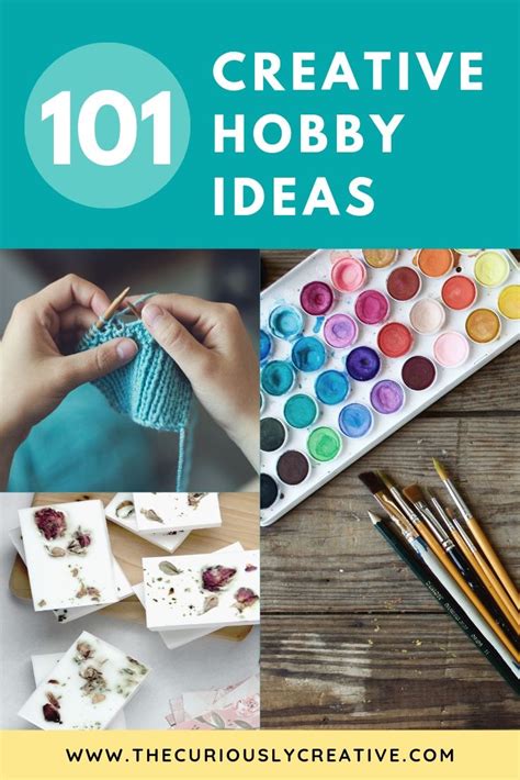 10 Creative Hobby Ideas For Women Creative Hobbies Hobbies For Women