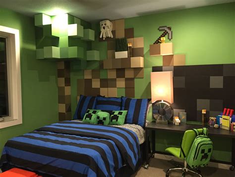 10 Creative Ways Minecraft Bedroom Decor Ideas In Real Life Minecraft