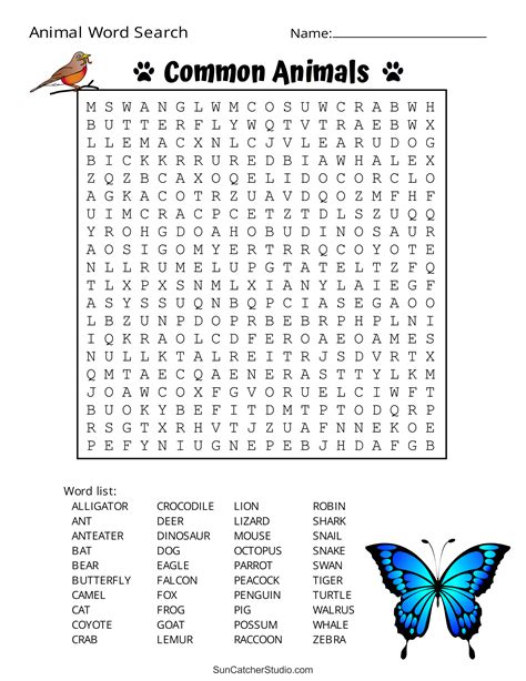 10 Free Printable Word Search Puzzles Mores Pics