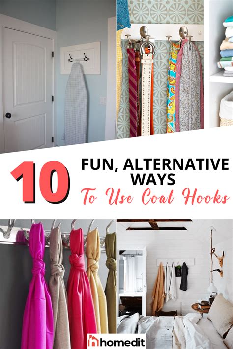 10 Fun Alternative Ways To Use Coat Hooks