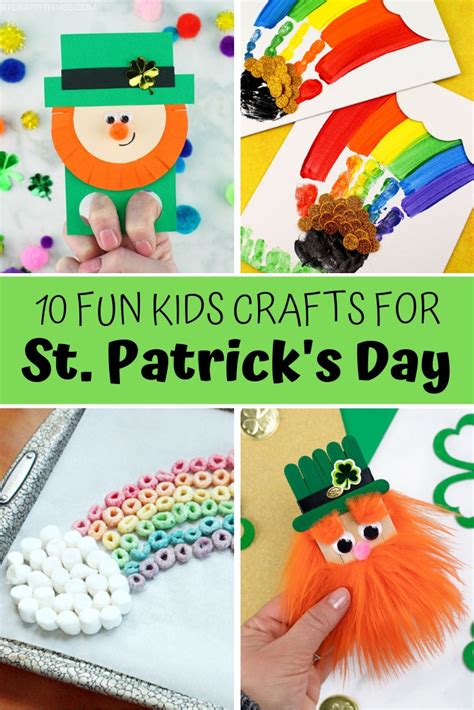 10 Fun St Patrick S Day Crafts For Kids