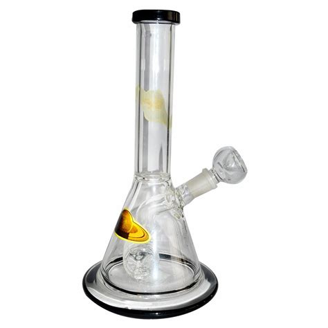 10 Inch 50Mm Best Glass Ice Bong With Sticker