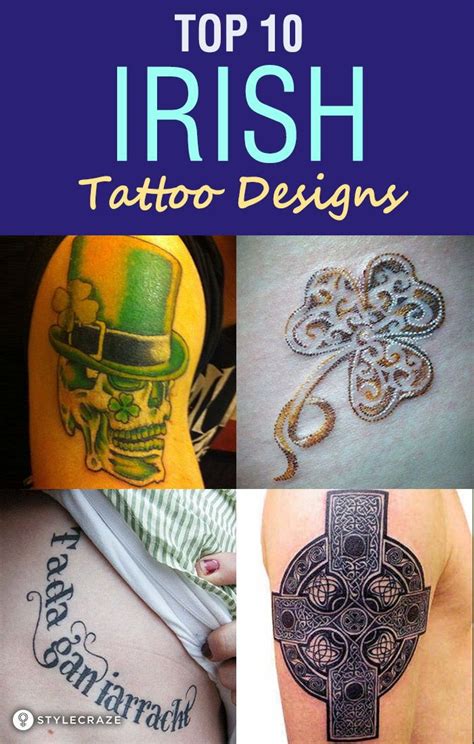 10 Irish Tattoo Designs These Top Ten Irish Tattoos Are Your Chance To