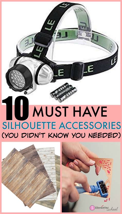 10 Must Have Silhouette Accessories And Tools You Didn T Know You