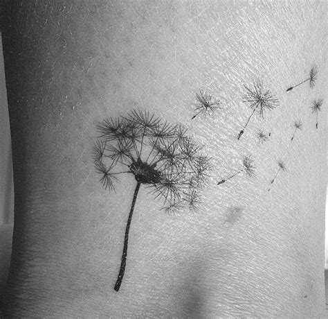 10 Stunning Dandelion Flower Tattoos And Meanings