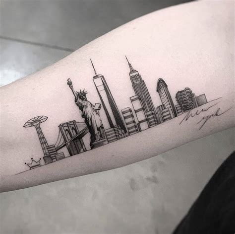 10 Unique Skyline Tattoo Designs To Inspire You Best Tattoo Ideas