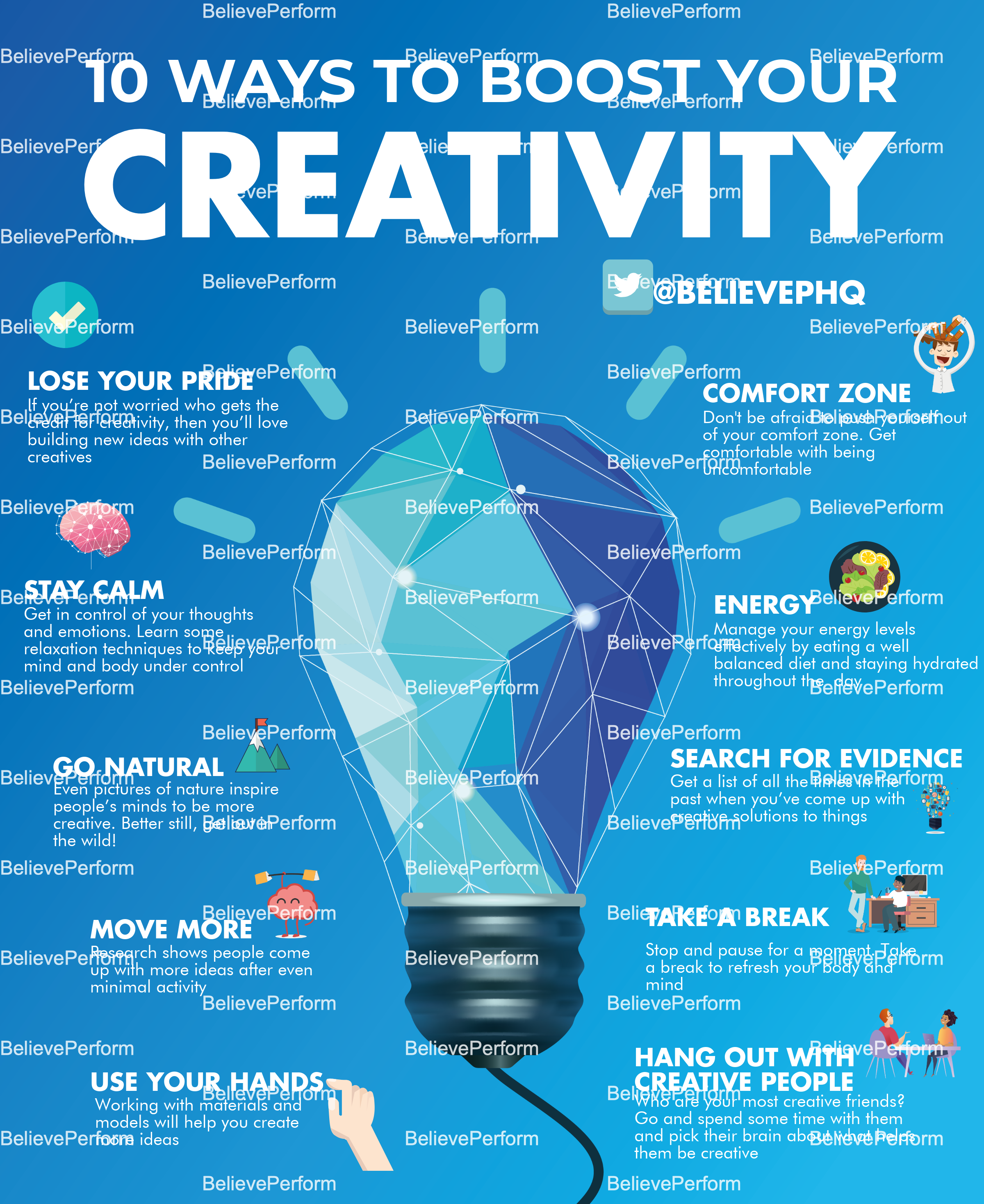 10 Ways To Boost Your Creativity Believeperform The Uk Amp 39 S Leading Sports Psychology Website