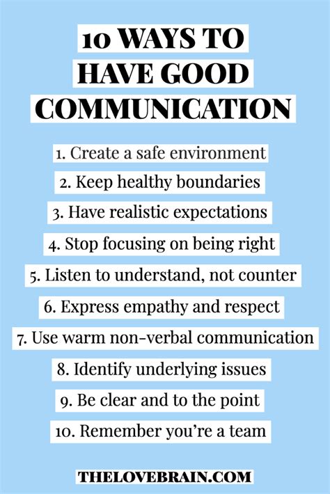 10 Ways To Have Good Communication In Your Relationships Artofit