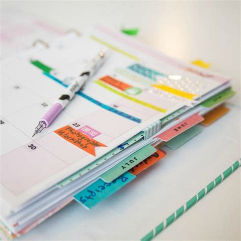 10 Ways To Organize And Decorate Your Planner Craft Box Girls