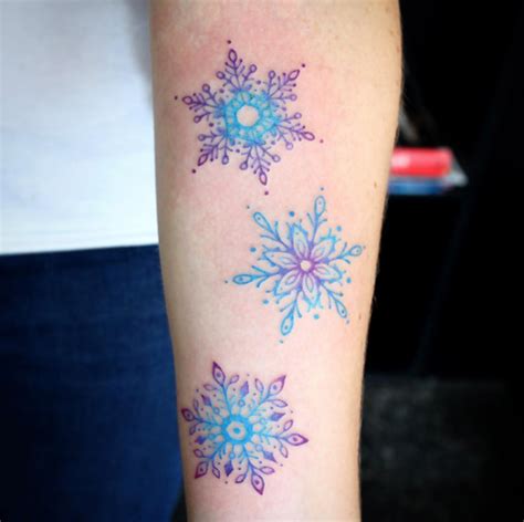 100 Awe Inspiring Snowflake Tattoos For Winter Tattooblend