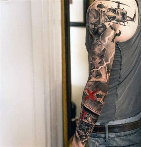 100 Coolest Sleeve Tattoos For Men Sleeve Tattoos Half Sleeve Tattoo Arm Tattoos For Guys