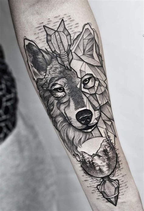 100 Exciting Wolf Tattoos For Men Unique Gallery