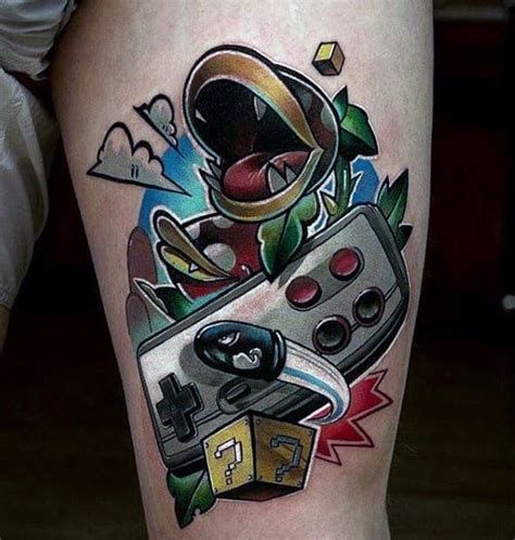 100 Video Game Tattoos For Men Gamer Ink Designs