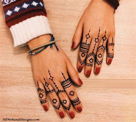 1000 Easy Finger Mehndi Designs Henna Finger Ideas