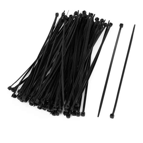 100Pcs 150X 2Mm Electrical Plastic Network Cable Wire Zip Tie Wrap