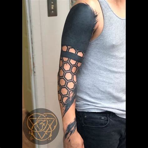 101 Amazing Blackout Tattoo Ideas You Need To See Hand Tattoos For