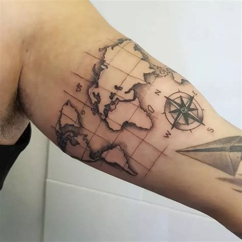 101 Amazing World Map Tattoo Designs You Need To See Tattoos For