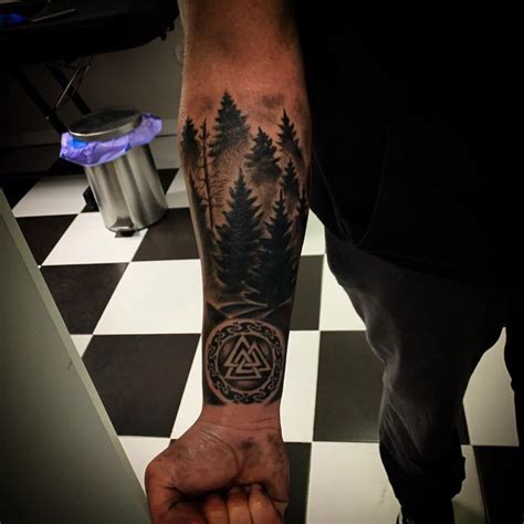 101 Awesome Forest Tattoo Designs You Will Love Outsons