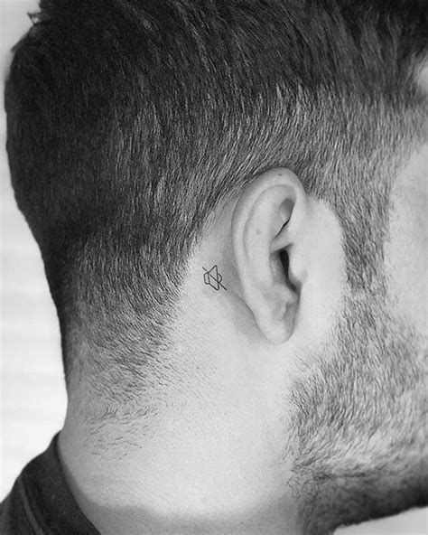 101 Best Behind The Ear Tattoo Men Ideas That Will Blow Your Mind