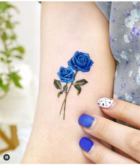 101 Best Blue Rose Tattoo Ideas You Ll Have To See To Believe