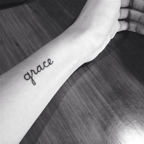 101 Best Grace Tattoo Ideas You Have To See To Believe