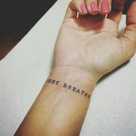 101 Best Just Breathe Tattoo Ideas You Have To See To Believe