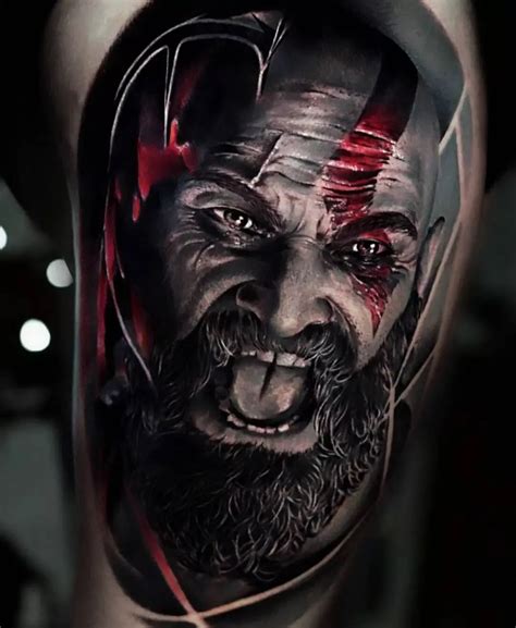 101 Best Kratos Tattoo Ideas You Have To See To Believe