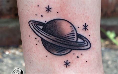 10 Celestial Saturn Tattoo Designs to Inspire - Military and Veteran