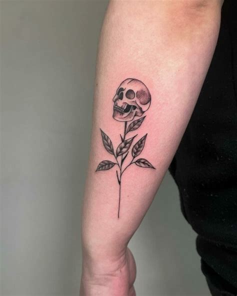 101 Best Skull Flower Tattoo Ideas That Will Blow Your Mind