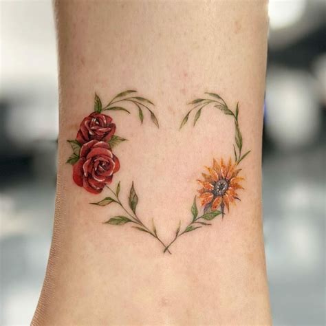 101 Best Sunflower And Roses Tattoo Ideas That Will Blow Your Mind