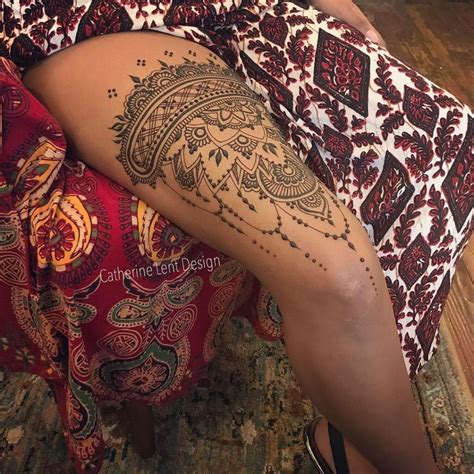 101 Best Thigh Henna Tattoo Ideas That Will Blow Your Mind