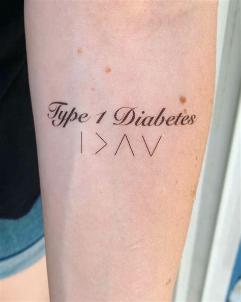 101 Best Type 1 Diabetes Tattoo Ideas You Ll Have To See To Believe