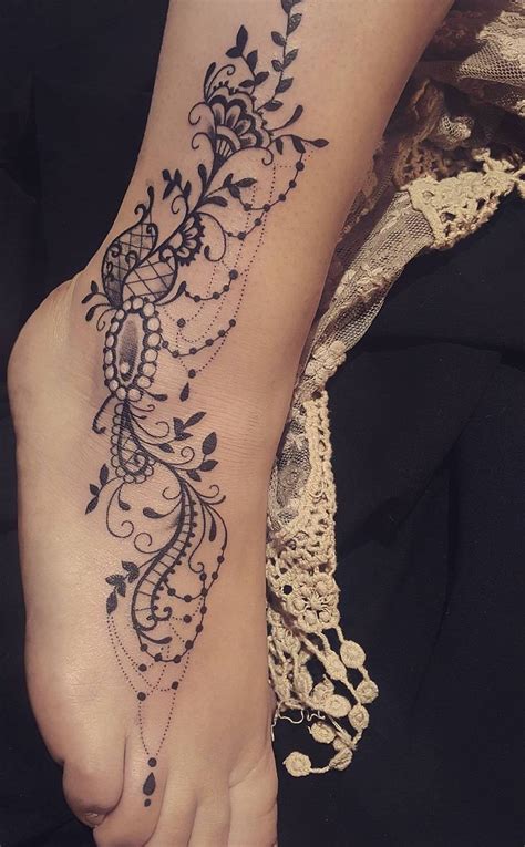 101 Tasteful Lace Tattoos Designs And Ideas Lace Tattoo Design Lace