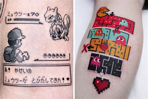 102 Video Game Tattoos Perfect For Every Hardcore Gamer Bored Panda