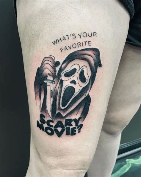 109 Thrilling Ghostface Tattoo Ideas For 2024