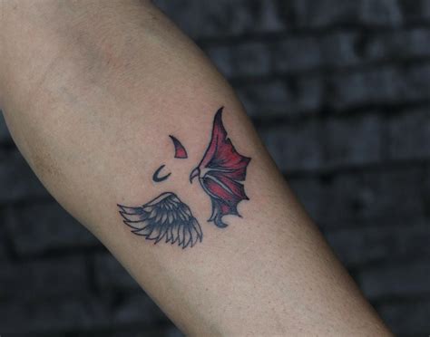 11 Angel And Devil Wings Tattoo Ideas That Will Blow Your Mind