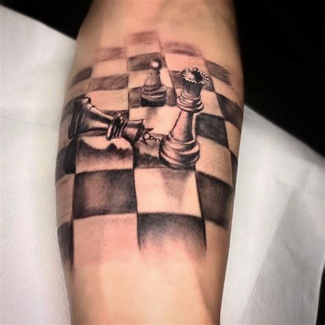 11 Chess Board Tattoo Ideas That Will Blow Your Mind