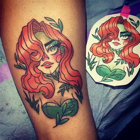 11 Poison Ivy Tattoo Ideas You Have To See To Believe