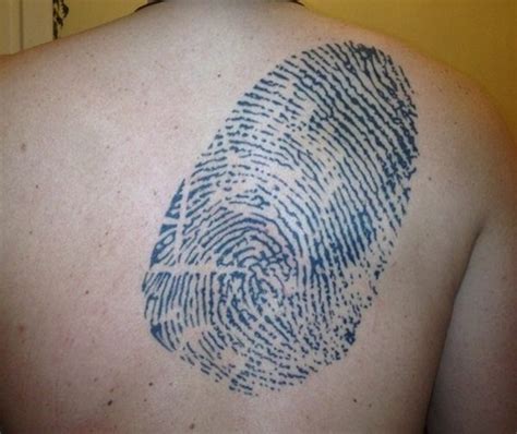 12 Awesome Fingerprint Tattoo Designs